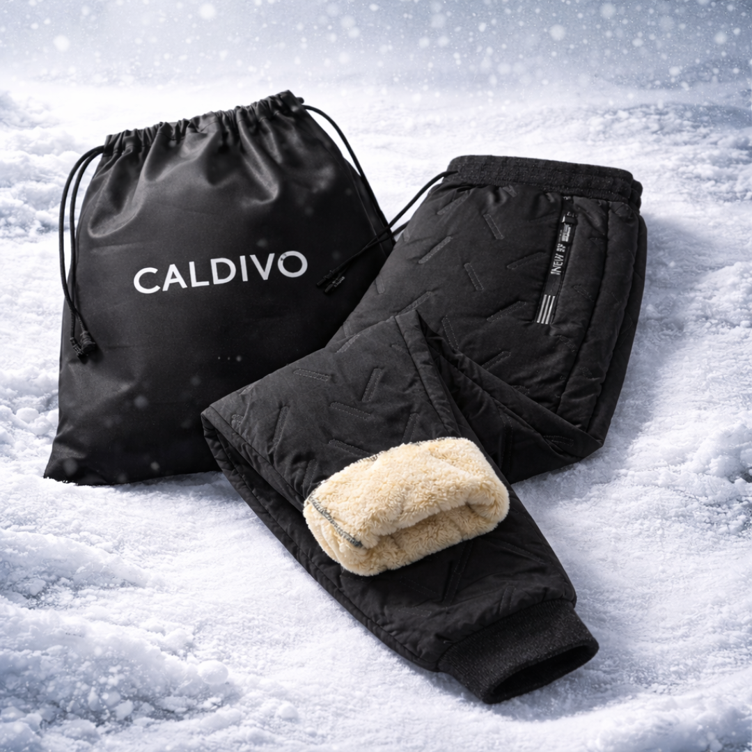 Pantalone termico foderato in pile unisex